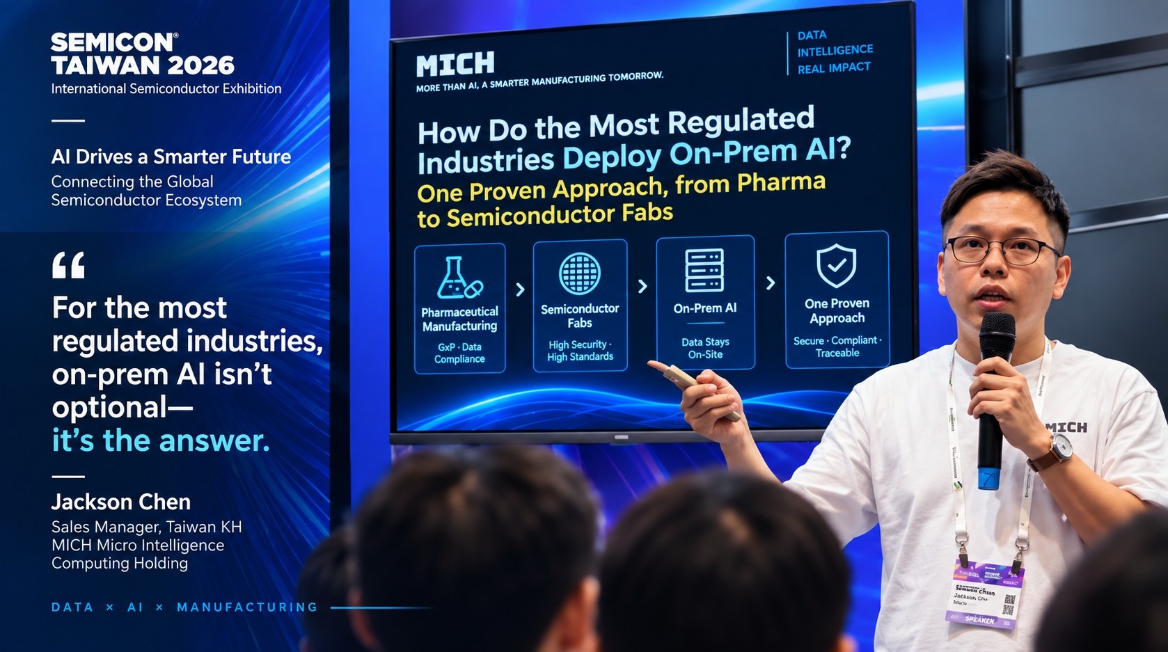 How Do the Most Regulated Industries Deploy On-Premises AI? From Pharma to Semiconductor Fabs, the Challenge Is Surprisingly Similar